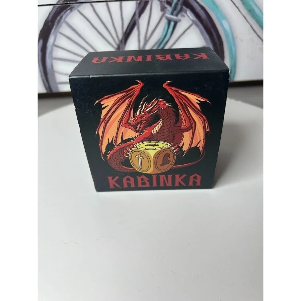 7 in 1 Spinner Dice Dungeons and Dragons, BRONZE, Spinning Dice, brand new